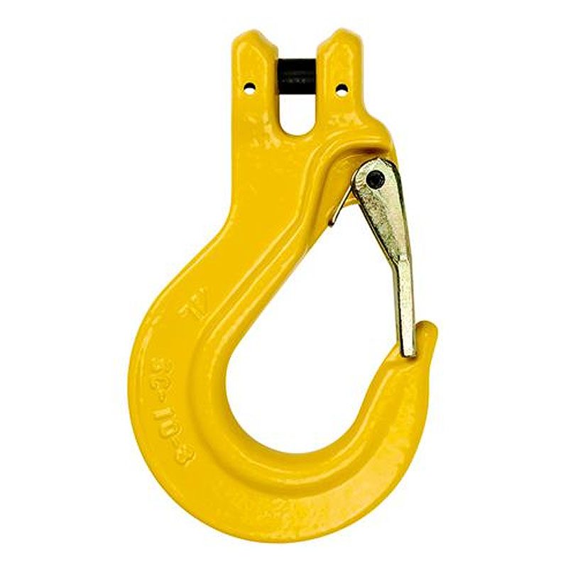 G80 Swivel Eye Hook with Safety Catch Ball Bearing Type SS