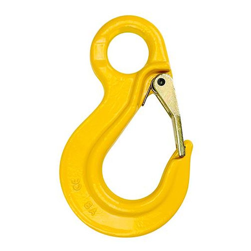 G80 Sling Hook Eye with Safety Latch Type SE - Handling Equipment Canterbury